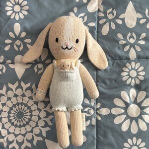 Cuddle + Kind Briar the Bunny, Little 13”, Hand Knit Doll